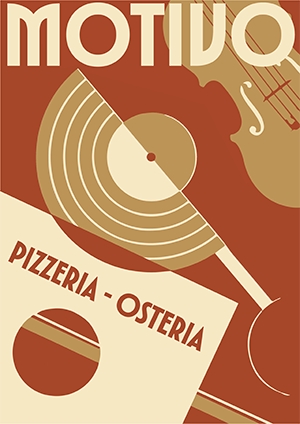 Pizzeria Osteria MOTIVO Sanremo, Stile Anni 70