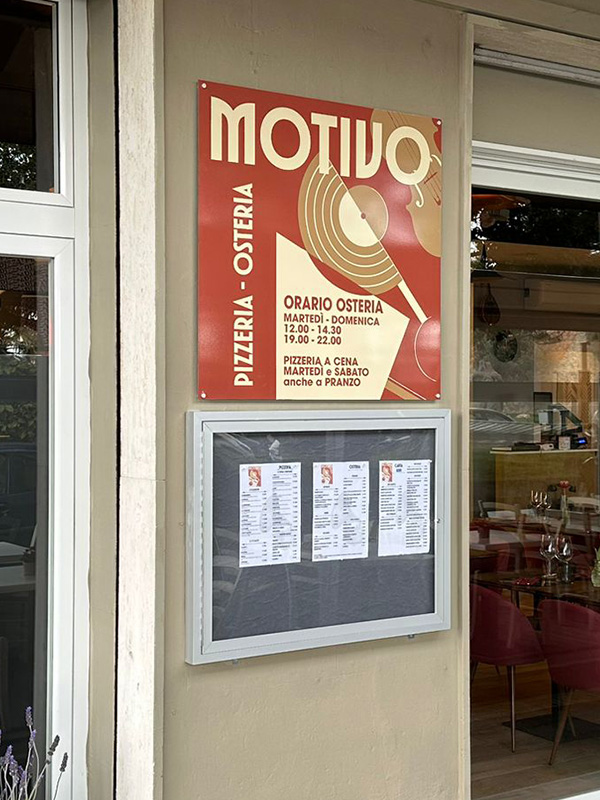 MOTIVO Sanremo - Pizzeria & Osteria - Stile Anni 70